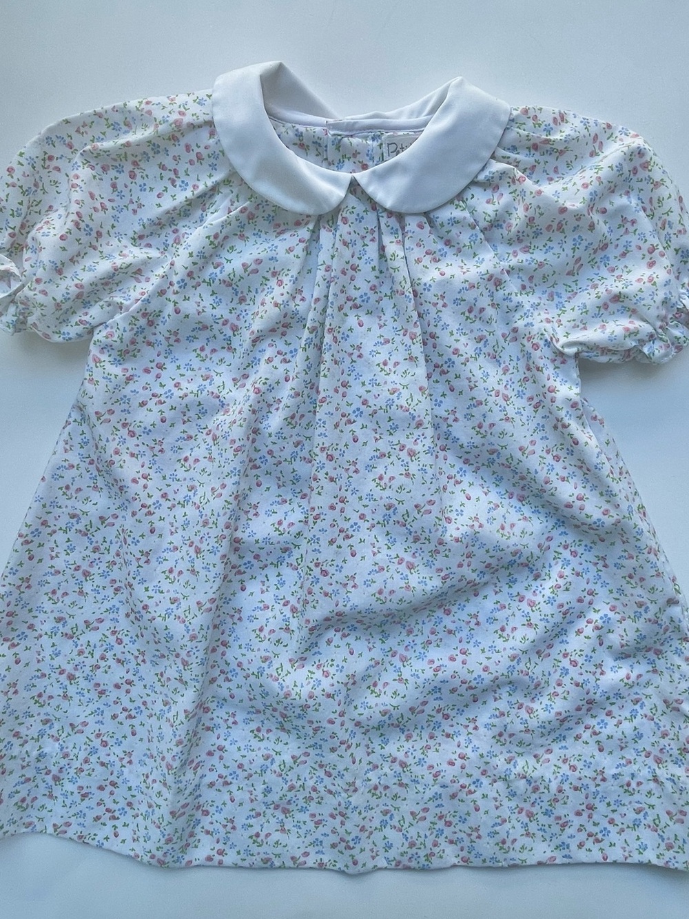 Petit Ami 9 Months Peter Pan Collar Dress — Baby Girl Heirloom, Classic